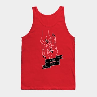 As Above So Below Tank Top